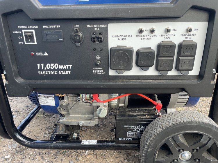 Generators - 8400 Watts can power 4 jumpers